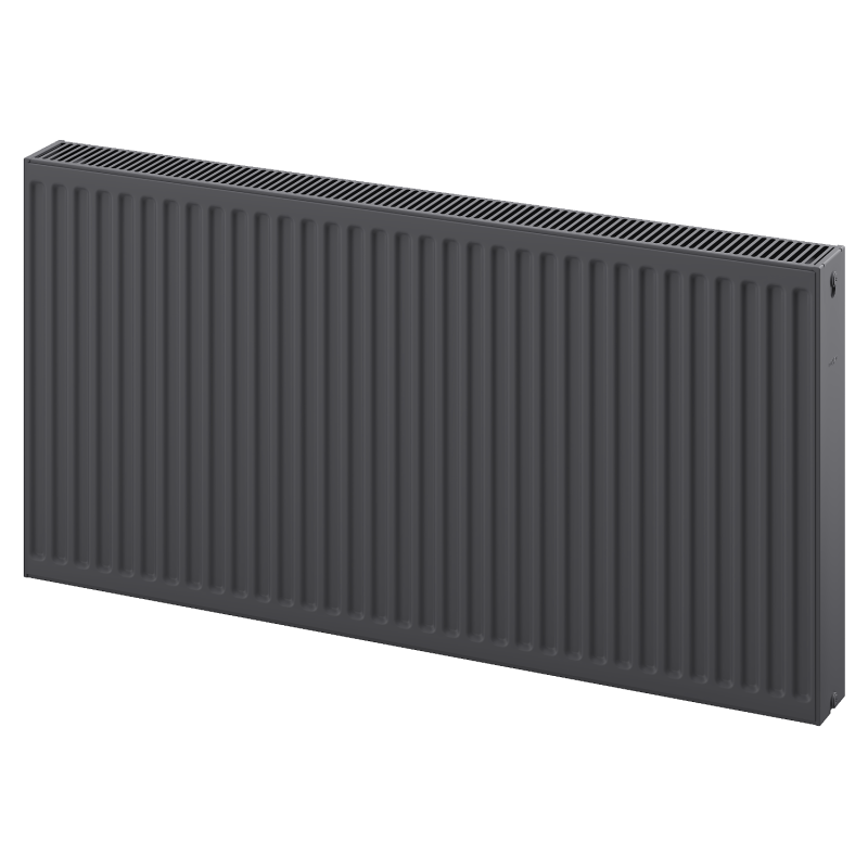Mexen C22 panelový radiátor 400 x 1200 mm, bočné pripojenie, 1422 W, antracit - W422-040-120-66