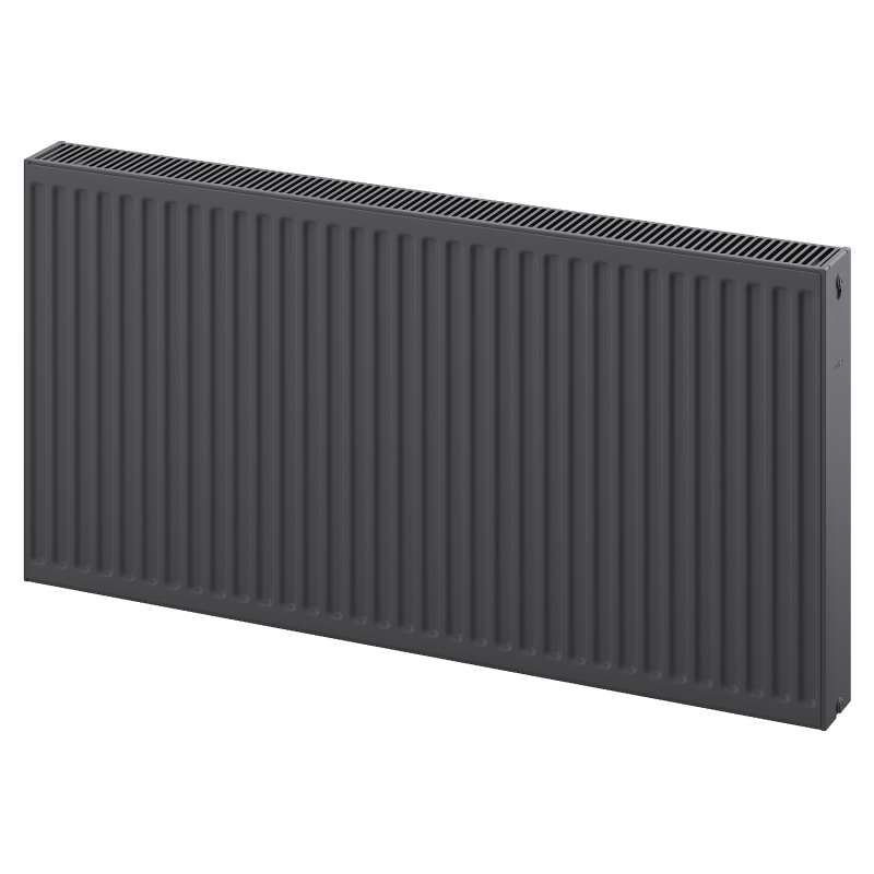 Mexen C22 panelový radiátor 600 x 1100 mm, boční připojení, 1818 W, antracit - W422-060-110-66