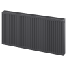Mexen C22 panelový radiátor 600 x 3000 mm, boční připojení, 4958 W, antracit - W422-060-300-66