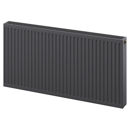Mexen CV22 panelový radiátor 600 x 1600 mm, spodné pripojenie, 2644 W, antracit - W622-060-160-66