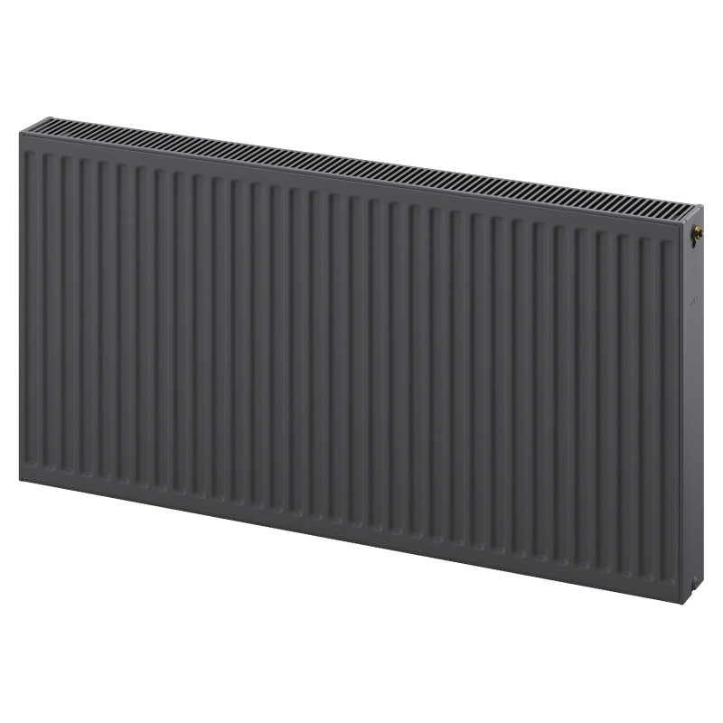 Mexen CV22 doskový radiátor 600 x 2400 mm, spodné pripojenie, 3966 W, antracit - W622-060-240-66