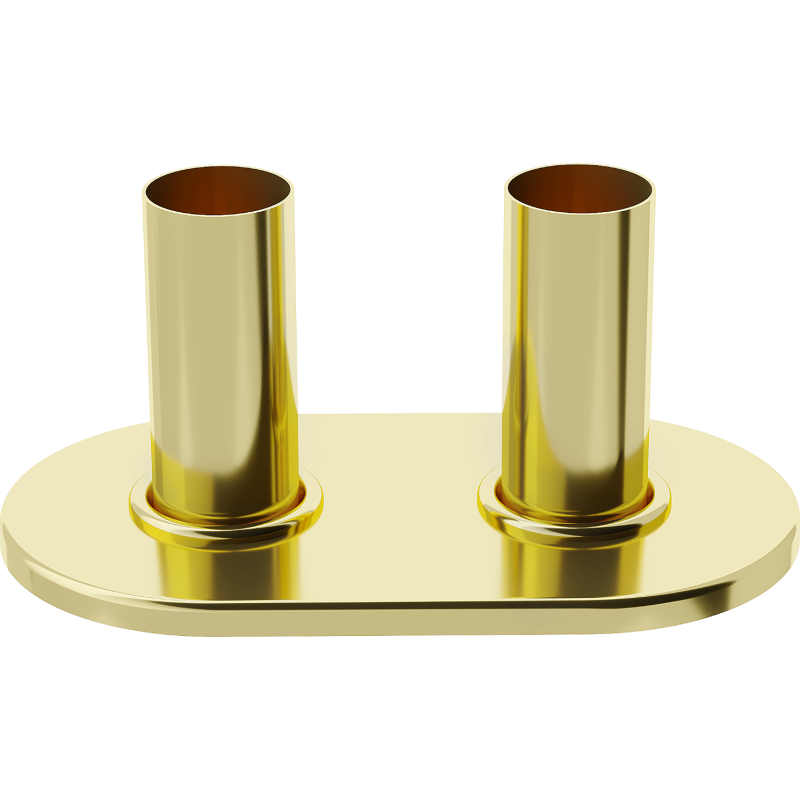 Mexen Uni-Term R sada zdvojených maskovacích nástavcov na radiátor, zlatá - W905-000-50