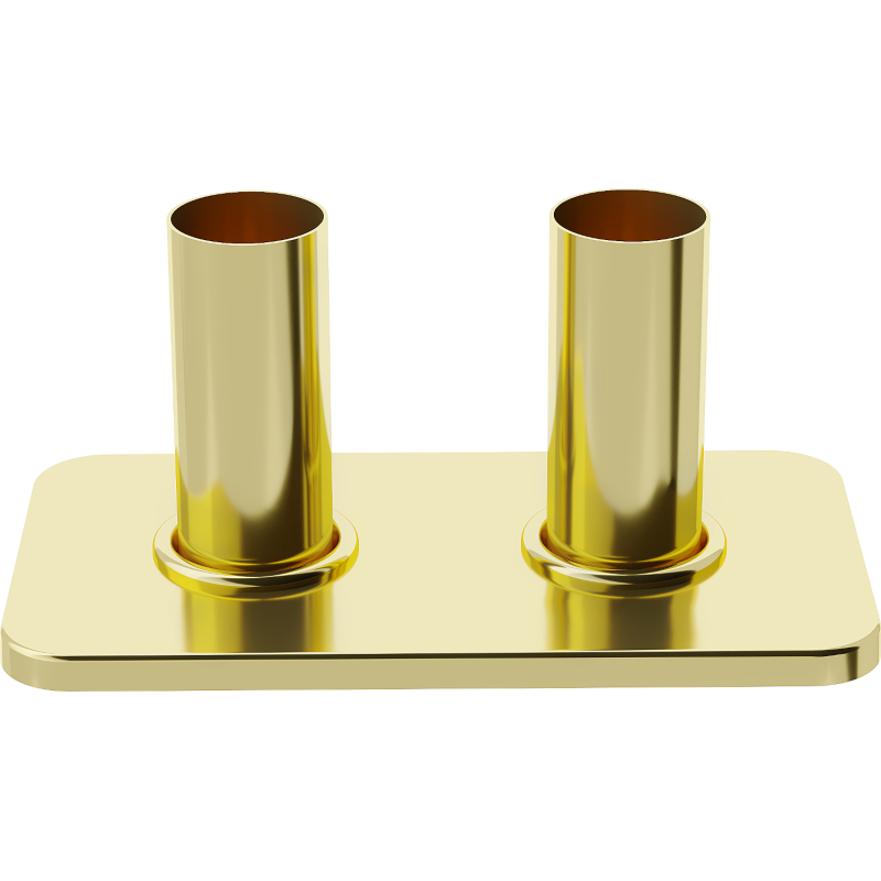 Mexen Uni-Term S dvojitá maskovacia sada na radiátor, zlatá - W910-000-50