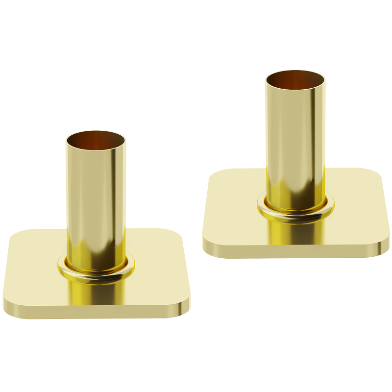 Mexen Uni-Term Sada jednobodový krycí pre radiátor, zlatá - W909-000-50