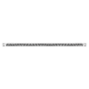 Mexen Line CL11 radiátor plochý 300 x 1300 mm, boční připojení, 591 W, bílý - W411L-030-130-00