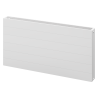 Mexen CL22 Plošný radiátor Line 400 x 900 mm, bočné pripojenie, 1024 W, biely - W422L-040-090-00