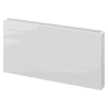 Mexen Line CL22 doskový radiátor 500 x 1800 mm, bočné pripojenie, 2456 W, biely - W422L-050-180-00
