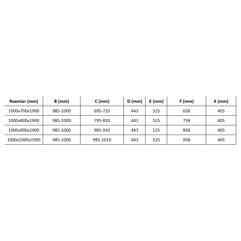 Mexen Omega posuvná sprchová kabína 100 x 90 cm, grafitová, chrómová - 825-100-090-01-40