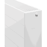 Mexen Line CL33 panelový radiátor 400 x 1100 mm, bočné pripojenie, 1740 W, biely - W433L-040-110-00