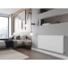 Mexen Flat CF11 plochý radiátor 300 x 1600 mm, bočné pripojenie, 728 W, biely - W411F-030-160-00