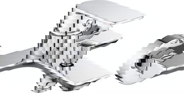 Mexen Alfa batéria vaňová, chróm - 745730-00