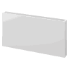 Mexen Flat CF22 radiátor panelový 600 x 900 mm, bočné pripojenie, 1424 W, biely - W422F-060-090-00
