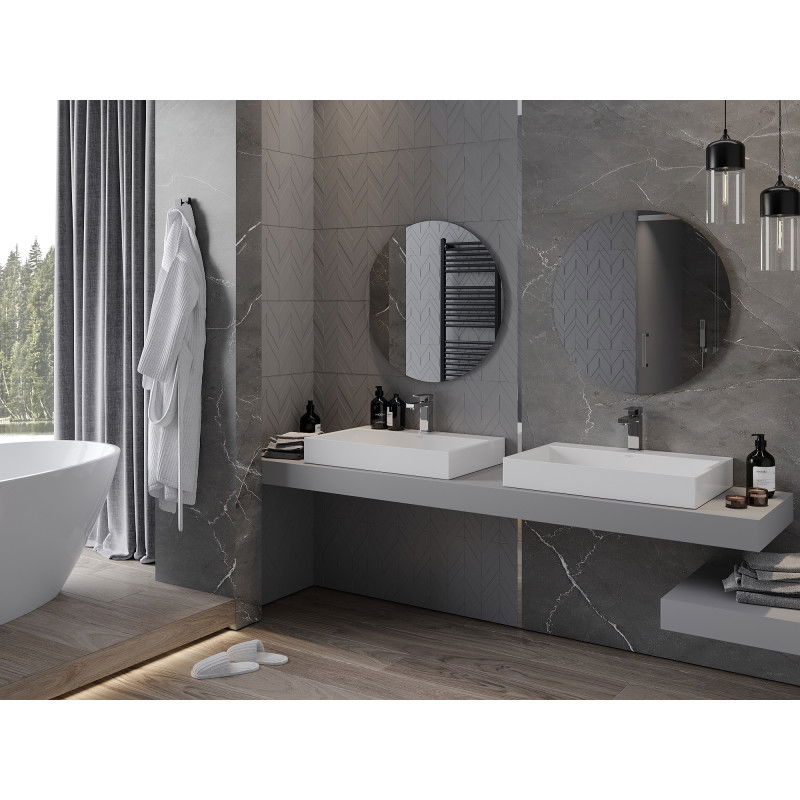 Mexen Alto okrúhle kúpeľňové zrkadlo 70 cm - 9853-070-070-000-00