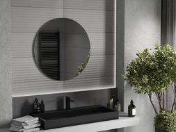 Mexen Alto okrúhle kúpeľňové zrkadlo 80 cm - 9853-080-080-000-00
