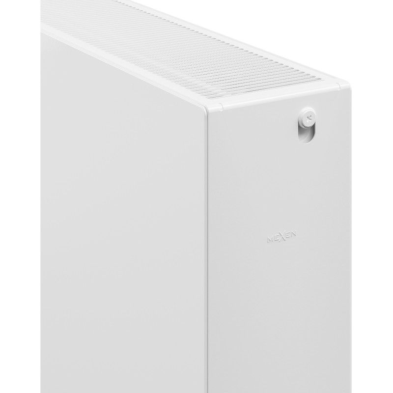 Mexen CF33 Plochý panelový radiátor 400 x 500 mm, bočné pripojenie, 791 W, biely - W433F-040-050-00