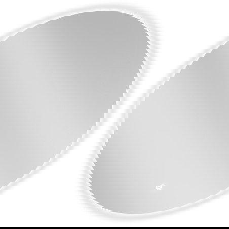 Mexen Erg zrkadlo do kúpeľne s osvetlením, okrúhle 70 cm, LED 6000K, proti zahmlievaniu - 9823-070-070-611-00