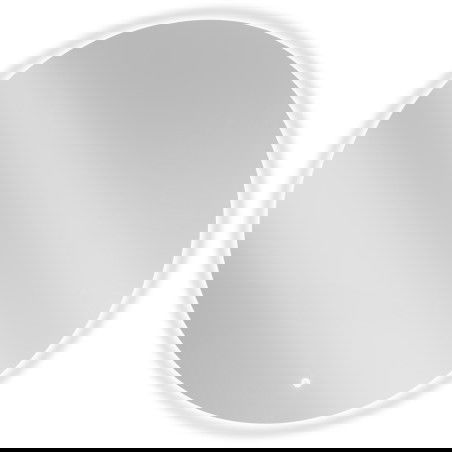Mexen Erg podsvietené kúpeľňové zrkadlo, okrúhle 90 cm, LED 6000K, antikondenzát - 9823-090-090-611-00