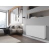 Mexen Flat CF33 doskový radiátor 600 x 1100 mm, bočné pripojenie, 2421 W, biely - W433F-060-110-00