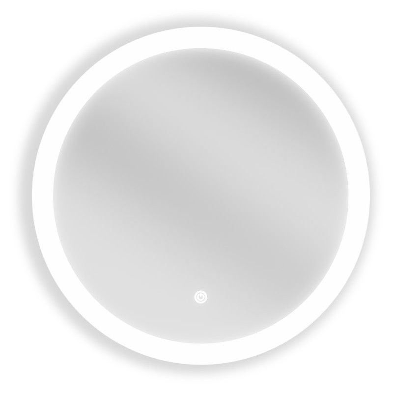 Mexen Oro osvetlené kúpeľňové zrkadlo, okrúhle 50 cm, LED 6000K, nemlžiace - 9824-050-050-611-00
