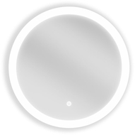 Mexen Oro osvetlené kúpeľňové zrkadlo, okrúhle 50 cm, LED 6000K, nemlžiace - 9824-050-050-611-00