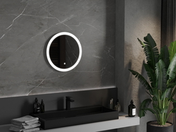 Mexen Oro podsvietené zrkadlo do kúpeľne, okrúhle 50 cm, LED 6000K, proti zahmlievaniu - 9824-050-050-611-00