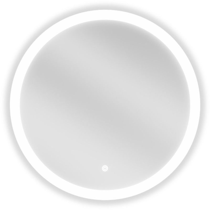 Mexen Oro podsvietené kúpeľňové zrkadlo, okrúhle 60 cm, LED 6000K, protizahmlievacie - 9824-060-060-611-00