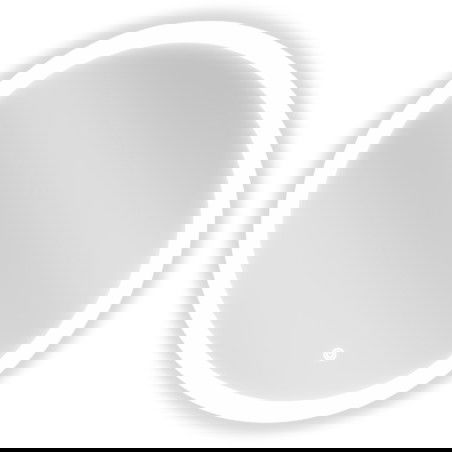 Mexen Oro podsvietené kúpeľňové zrkadlo, okrúhle 60 cm, LED 6000K, protizahmlievacie - 9824-060-060-611-00