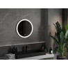 Mexen Oro kúpeľňové podsvietené zrkadlo, okrúhle 60 cm, LED 6000K, anti-mraky - 9824-060-060-611-00