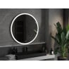 Mexen Oro zrkadlo s podsvietením, okrúhle 100 cm, LED 6000K, proti zahmlievaniu - 9824-100-100-611-00