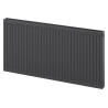 Mexen C21 radiátor plochý 400 x 700 mm, boční připojení, 648 W, antracit - W421-040-070-66