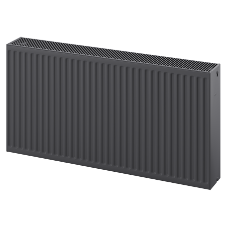 Mexen C33 radiátor panelový 400 x 3000 mm, boční připojení, 5067 W, antracit - W433-040-300-66