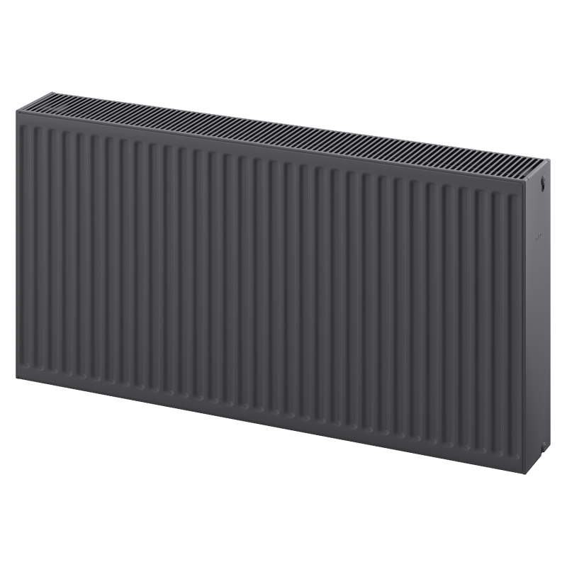 Mexen C33 radiátor doskový 600 x 1600 mm, bočné pripojenie, 3735 W, antracit - W433-060-160-66