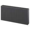 Mexen C33 radiátor doskový 600 x 1600 mm, bočné pripojenie, 3735 W, antracit - W433-060-160-66