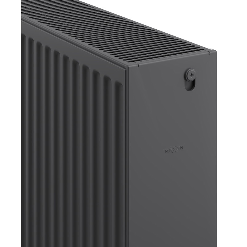 Mexen C33 radiátor panelový 600 x 2000 mm, bočné pripojenie, 4669 W, antracit - W433-060-200-66