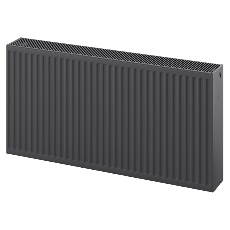 Mexen C33 radiátor plochý 900 x 1300 mm, boční připojení, 4137 W, antracit - W433-090-130-66