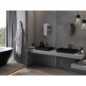 Mexen Loft kúpeľňové zrkadlo okrúhle 35 cm, zlatý rám - 9850-035-035-000-50