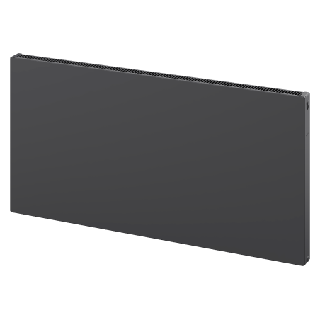 Mexen Flat CF11 radiátor panelový 600 x 600 mm, bočné pripojenie, 470 W, antracit - W411F-060-060-66