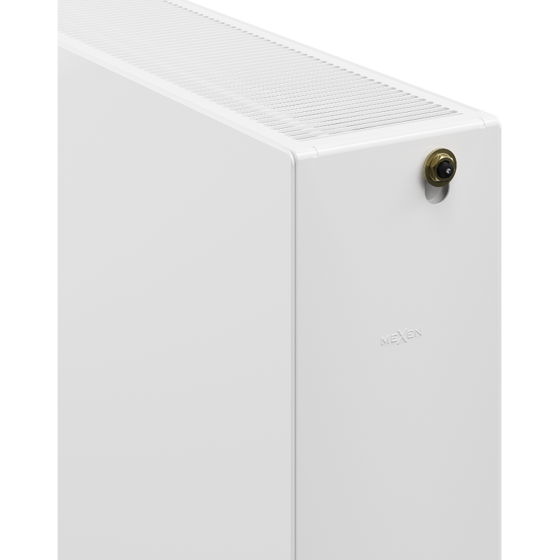 Mexen Flat CVF33 radiátor, panelový, 500 x 1800 mm, spodné pripojenie, 3421 W, biely - W633F-050-180-00