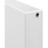 Mexen Flat CVF33 radiátor panelový 600 x 500 mm, dolní připojení, 1100 W, bílý - W633F-060-050-00