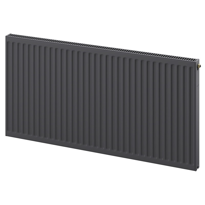 Mexen CV11 plošný radiátor 500 x 1100 mm, spodné pripojenie, 876 W, antracit - W611-050-110-66