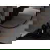 Mexen Loft okrúhle kúpeľňové zrkadlo 90 cm, čierny rám - 9850-090-090-000-70