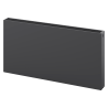 Mexen Flat CF22 radiátor doskový 600 x 800 mm, bočné pripojenie, 1266 W, antracit - W422F-060-080-66