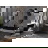 Mexen Loft oválne zrkadlo do kúpeľne 90 x 55 cm, čierny rám - 9851-090-055-000-70