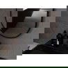Mexen Loft oválne kúpeľňové zrkadlo 100 x 50 cm, čierny rám - 9851-100-050-000-70