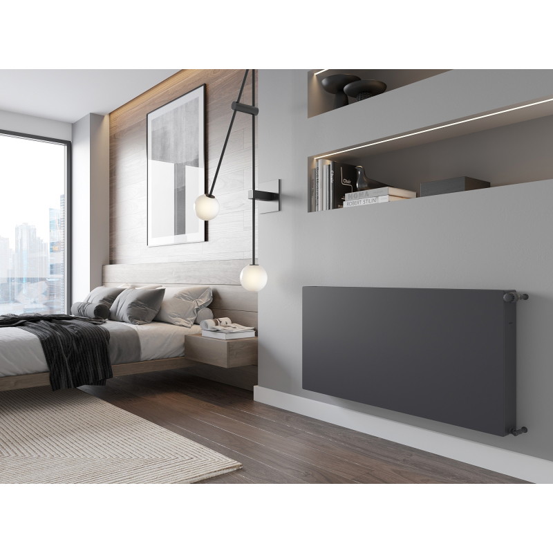 Mexen CF22 Ploché platňové vykurovacie teleso 900 x 600 mm, bočné pripojenie, 1320 W, antracit - W422F-090-060-66