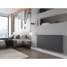 Mexen CF22 Plochý panelový radiátor 900 x 1800 mm, bočné pripojenie, 3959 W, antracit - W422F-090-180-66