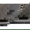 Mexen Loft kúpeľňové zrkadlo obdĺžnikové 50 x 40 cm, zlatý rám - 9852-050-040-000-50