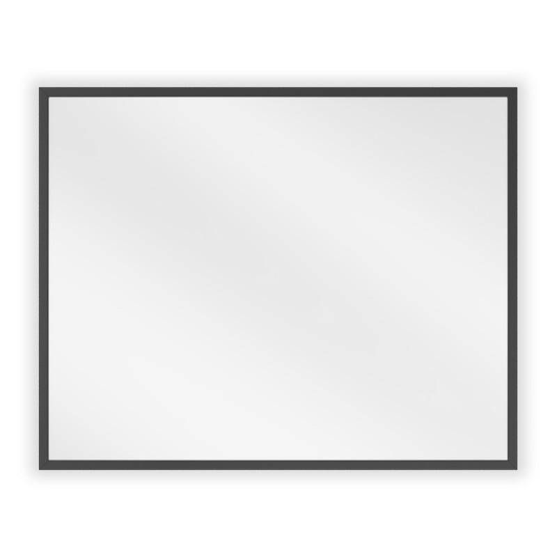 Mexen Loft obdĺžnikové kúpeľňové zrkadlo 50 x 40 cm, čierny rám - 9852-050-040-000-70