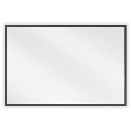 Mexen Loft obdĺžnikové kúpeľňové zrkadlo 60 x 40 cm, čierny rám - 9852-060-040-000-70