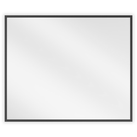 Mexen Loft kúpeľňové obdĺžnikové zrkadlo 60 x 50 cm, čierny rám - 9852-060-050-000-70